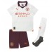 Manchester City Erling Haaland #9 Replika babykläder Bortaställ Barn 2023-24 Kortärmad (+ korta byxor)